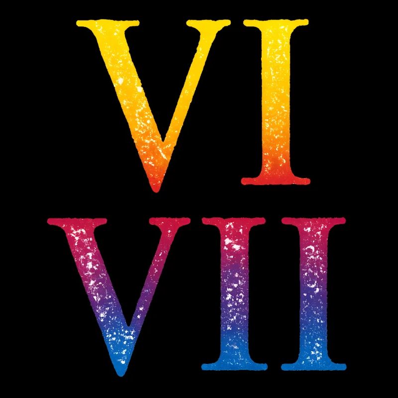 67 Meme VII Roman Numeral Stack