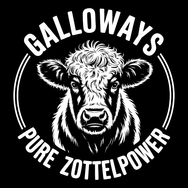 Tête de bœuf de Galloway
