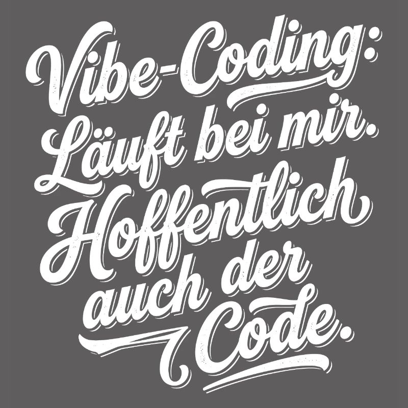 Vibe Coding läuft bei mir hoffentlich Code