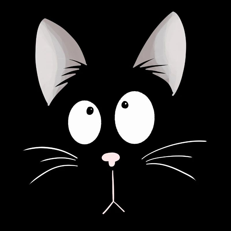Katzenkopf I Katze Gesicht I Comic
