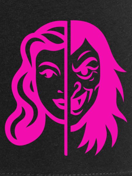 Split Face Contrast