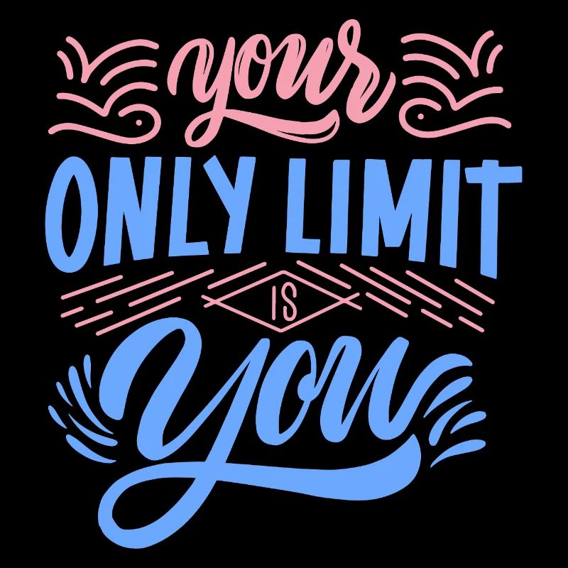 Votre seule limite, c’est vous – Design Motivationnel
