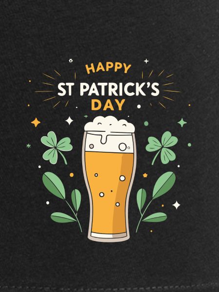 Saint Patrick Bière Festive