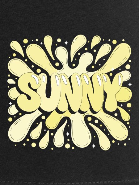 Soleil Bulles Retro Jaune