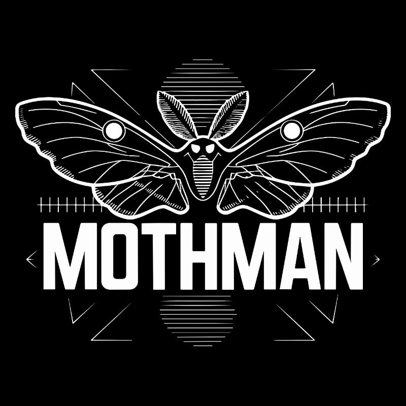 Mothman Cryptid Moth Urban Legend Paranormal
