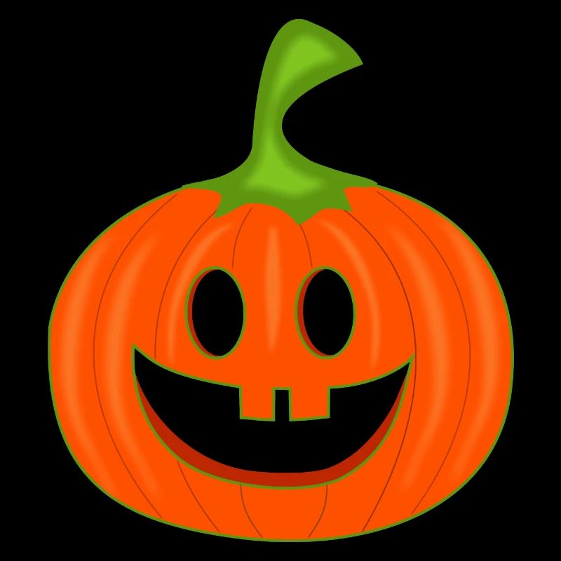 Colored pumpkin Halloween