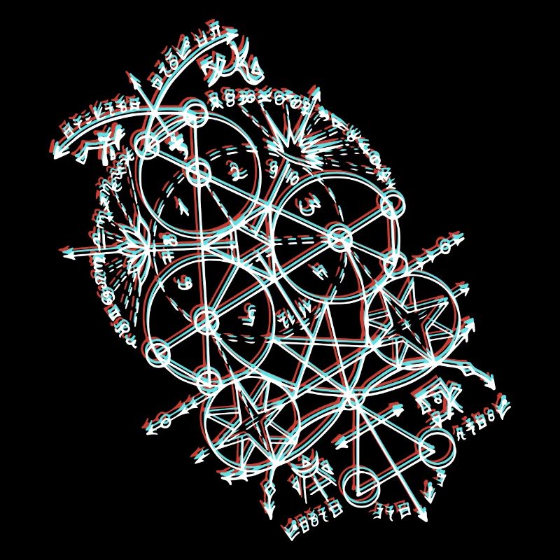 Anaglyph Geometric Orbit