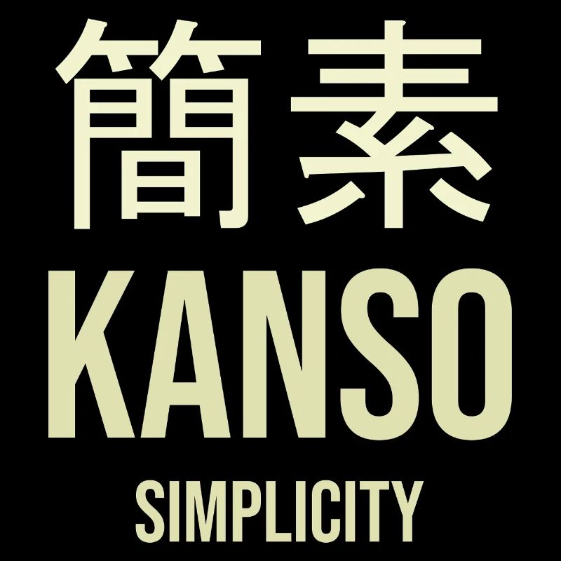 Kanji Simplicité Épurée
