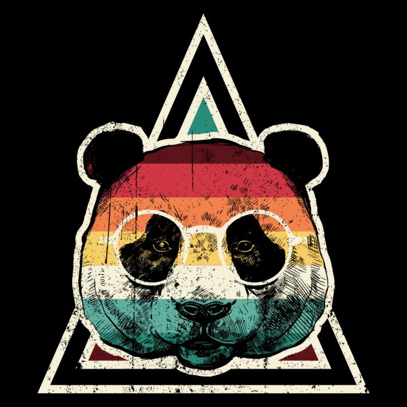 Rainbow Panda Prism