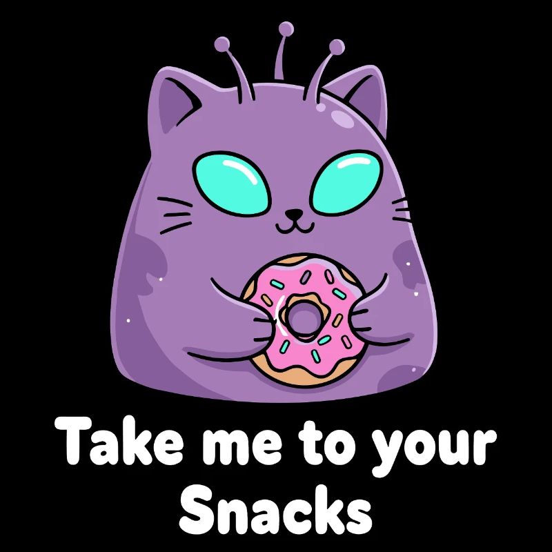 Cute Donut Cat Snack Seducer