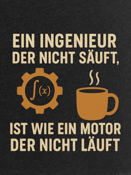Ingénieur Humour Coffee Engine