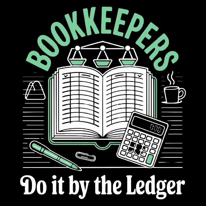 Bookkeeper do it by the ledger