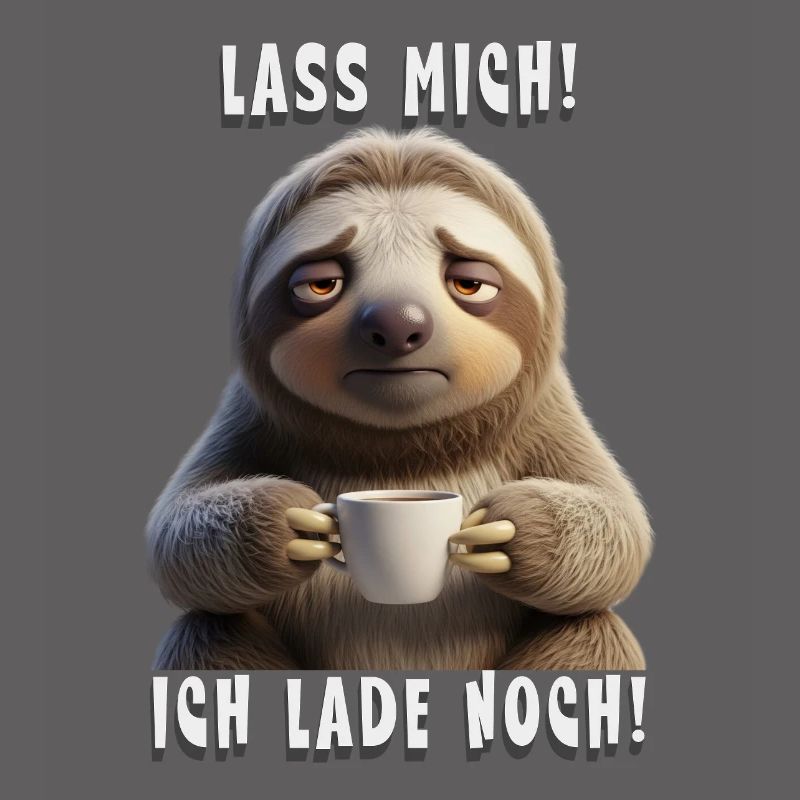 Leave me, I'm still loading – coffee mood