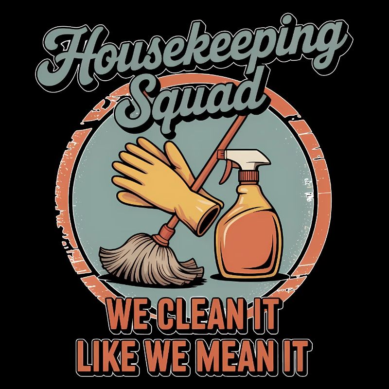 Funny Cleaning Design