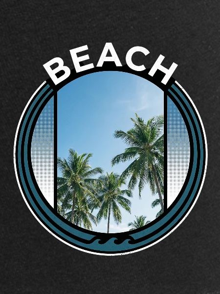 Palmiers sur la plage