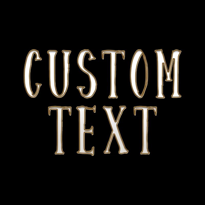 Custom text
