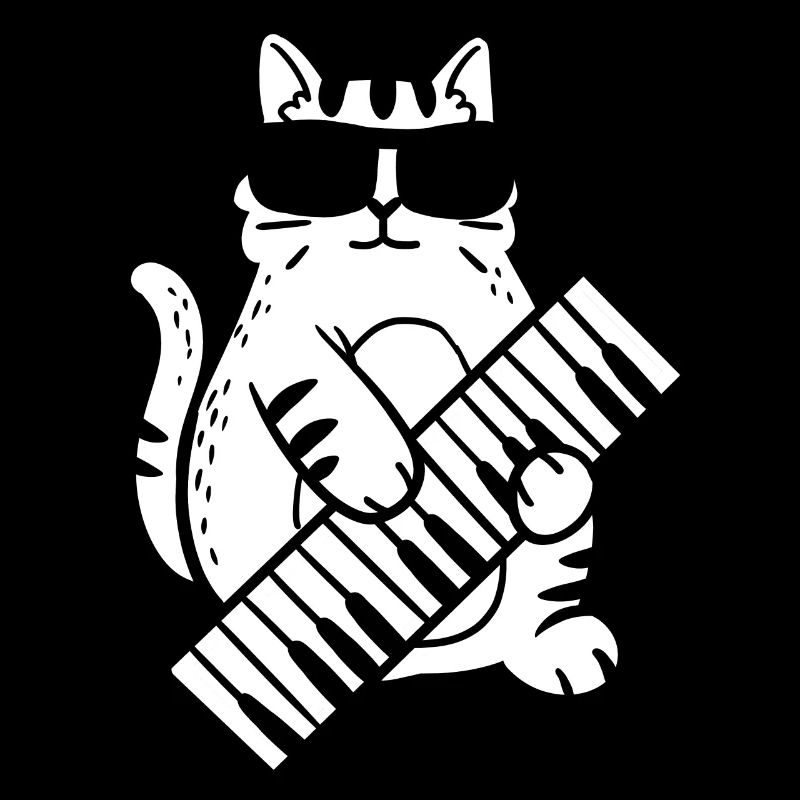 Pianiste de chat