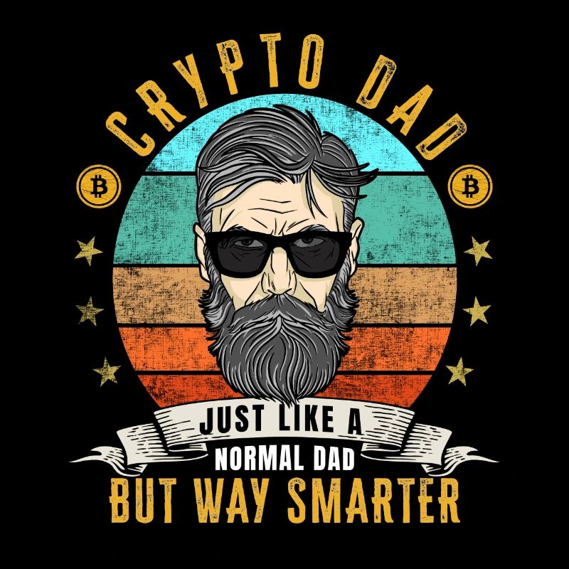 Bitcoin Crypto Dad wie ein normaler Dad