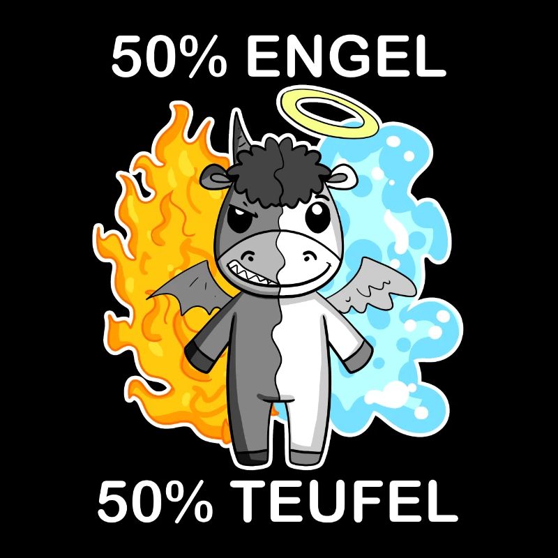 Esel - Engel und Teufel