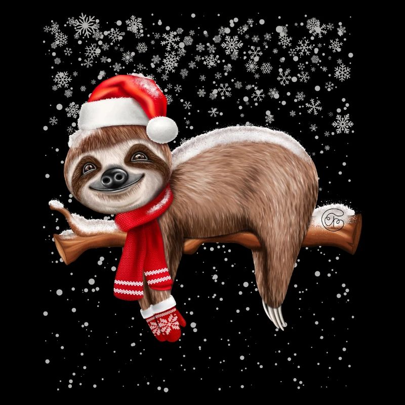 Faultier Weihnachten