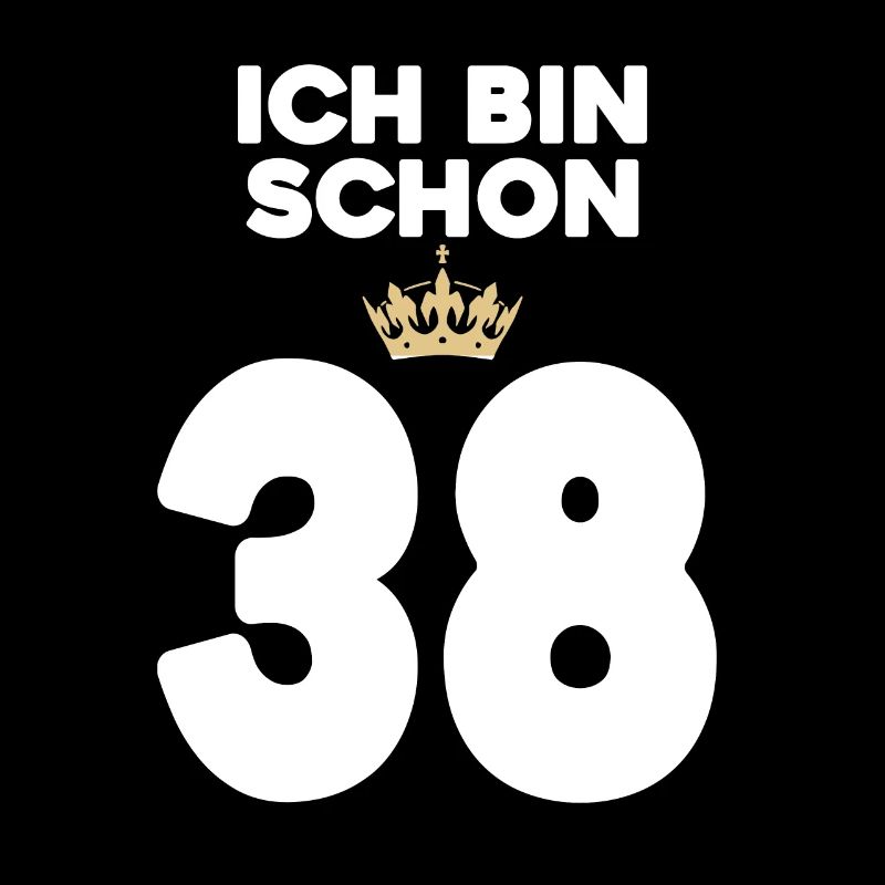 34. Geburtstag Geschenk - 34 Jahre mit Krone