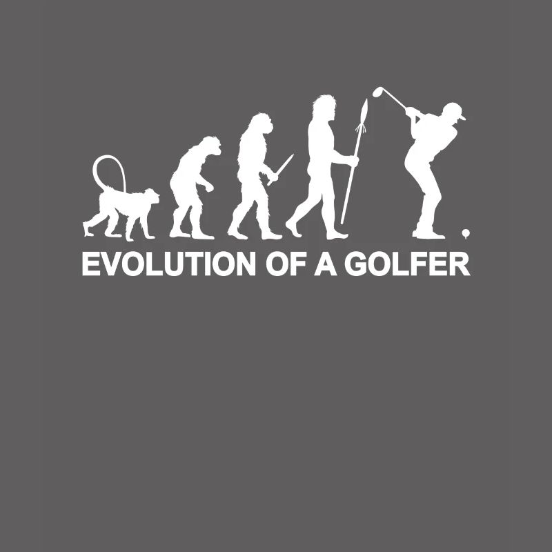 Evolution eines Golfers
