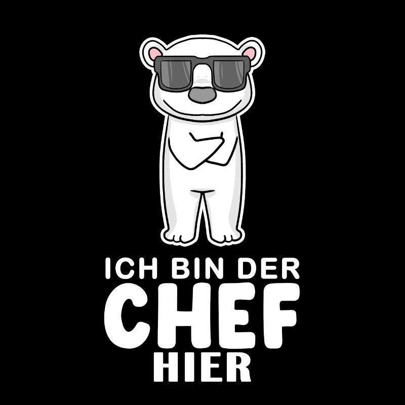 Cool Eisbär Chef Spruch