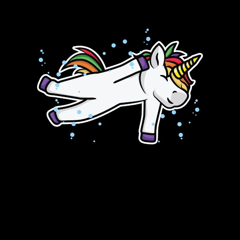 Schwimmer Einhorn