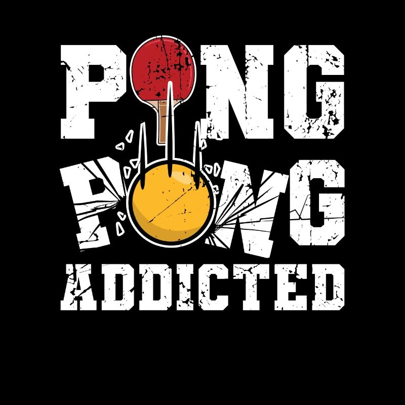 Drôle de dicton de ping-pong