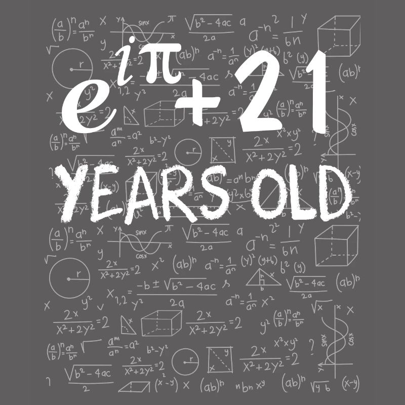 20th birthday 20 years Euler Identity math gift