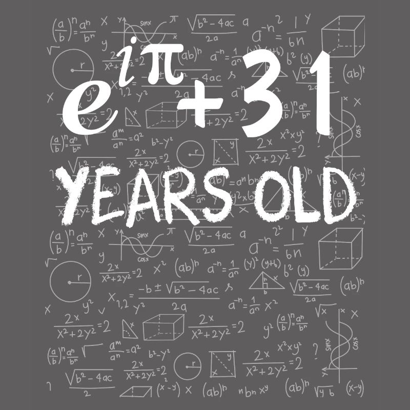 30th birthday 30 years Euler Identity math gift