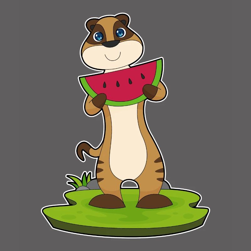 Suricate Pastèque