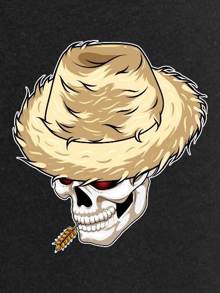 Ferme de blé Skull Farmer