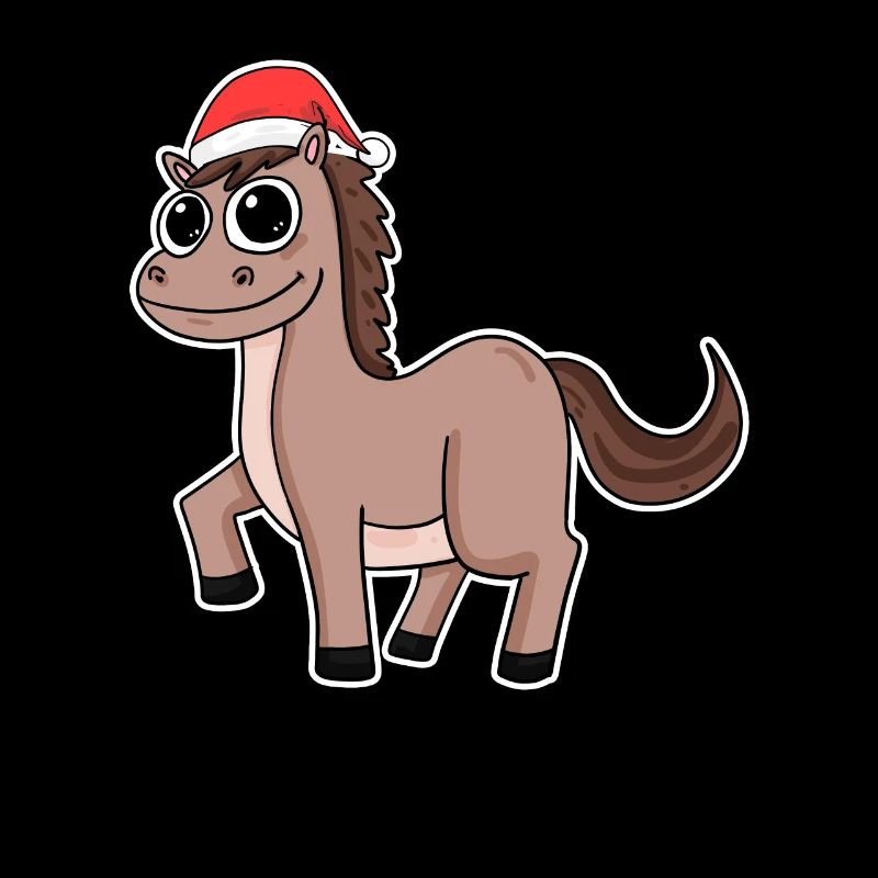 Pferd Weihnachten