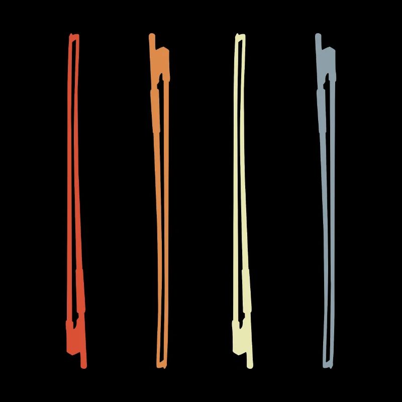 Dessin d’archet de violon