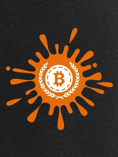 Bitcoin Crypto Cryptocurrency Splash