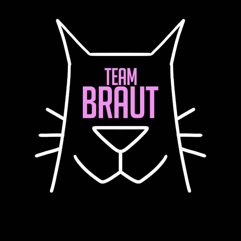 Team Bride Katze Motiv