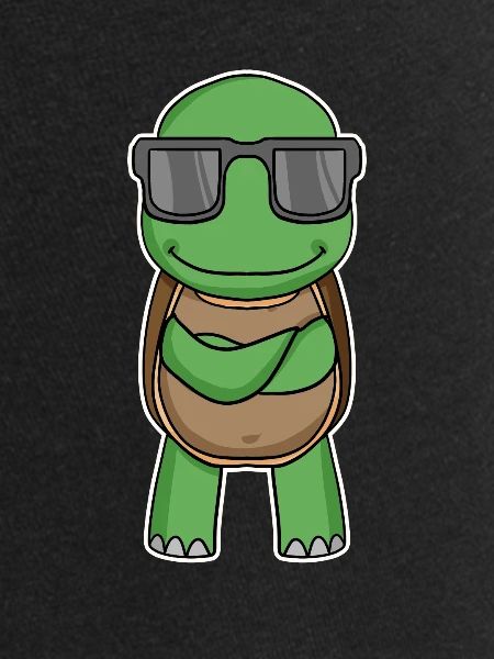 Turtle with glasses