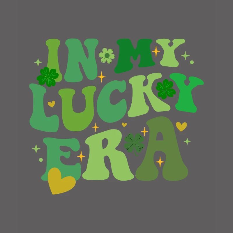 Dans mon ère chanceuse, le trèfle de la Saint-Patrick