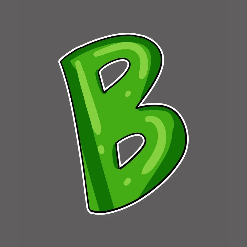point B - initial point B