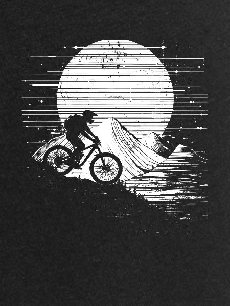 Mountain Biker Sketch