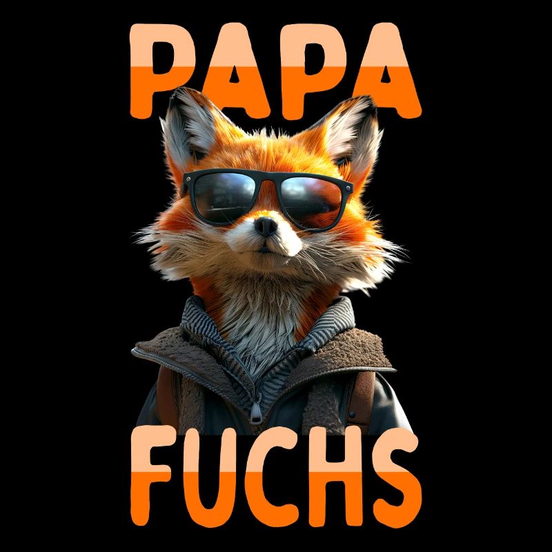 Dad Fox Daddy Dad Father Foxes Father's Day Fox