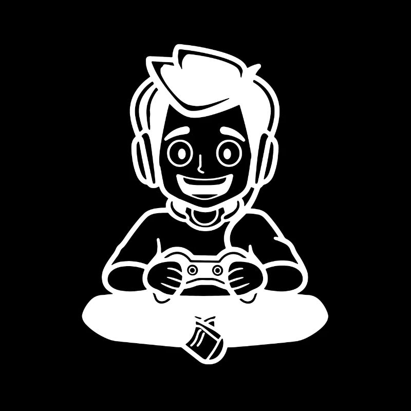 Gamer Junge