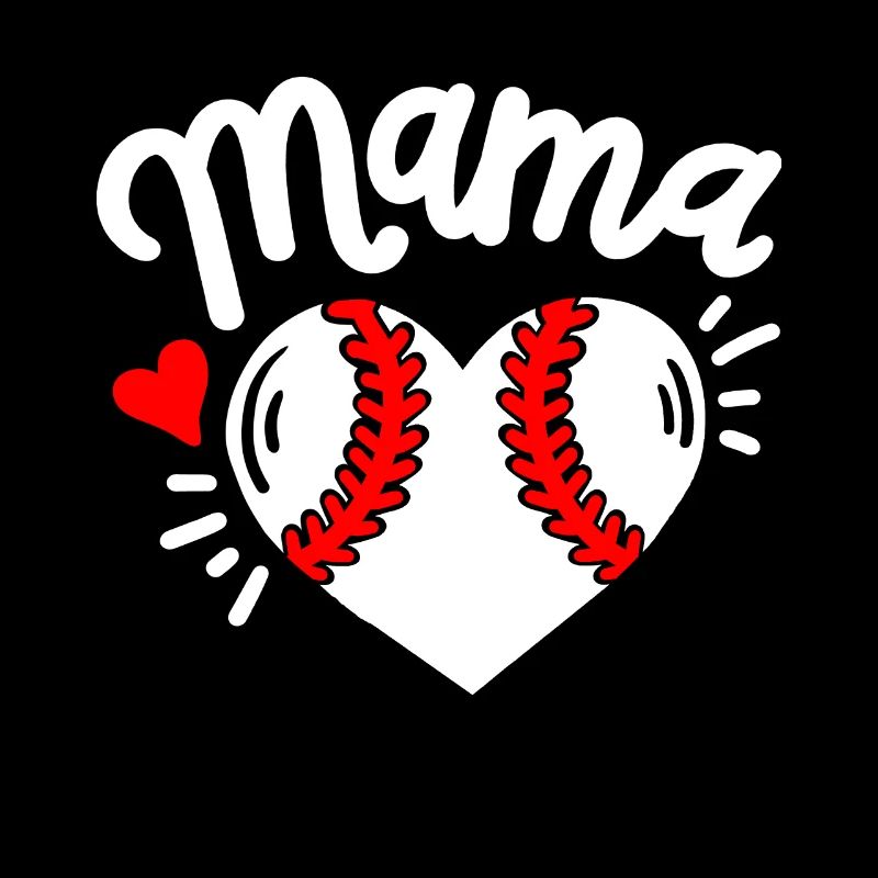 Baseball Mama Baseballspieler