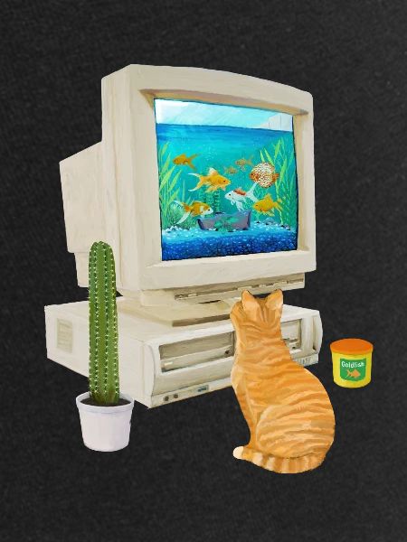 90s PC Fishbowl
