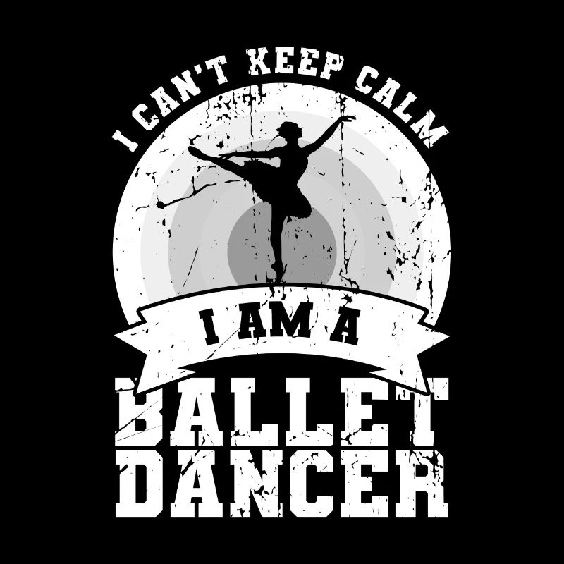 Ich bin eine Balletttänzerin