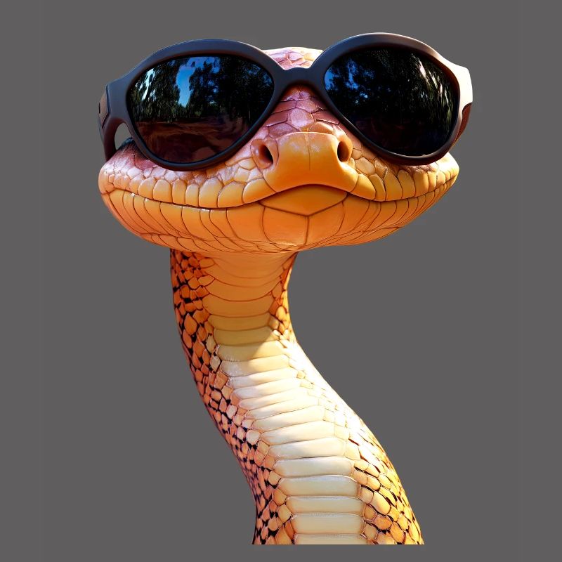 Serpent Python Cobra Mamba Serpent à sonnettes Serpent