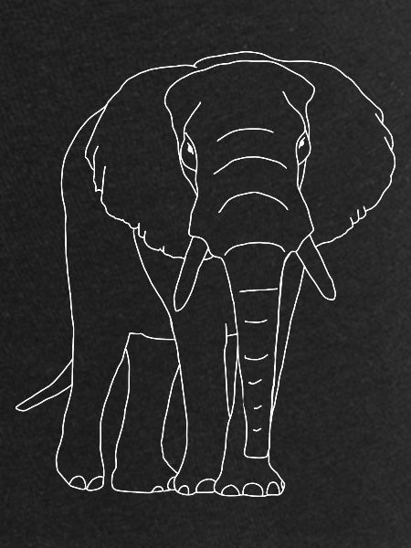 Lineart éléphant