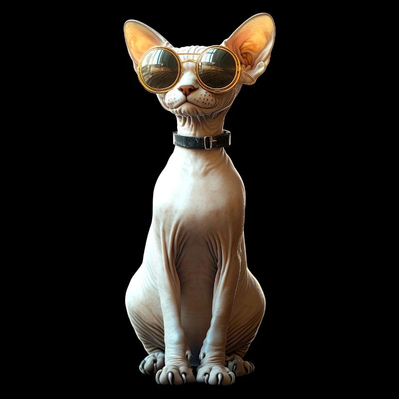 Chat Sphynx Chat Sphynx Chat Canadien Mignon Sphinx
