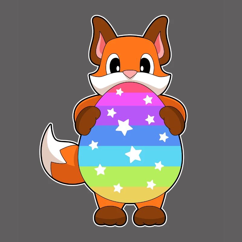 Fox Easter Easter Egg
